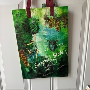 TJ’s WA State reusable grocery Tote Bag